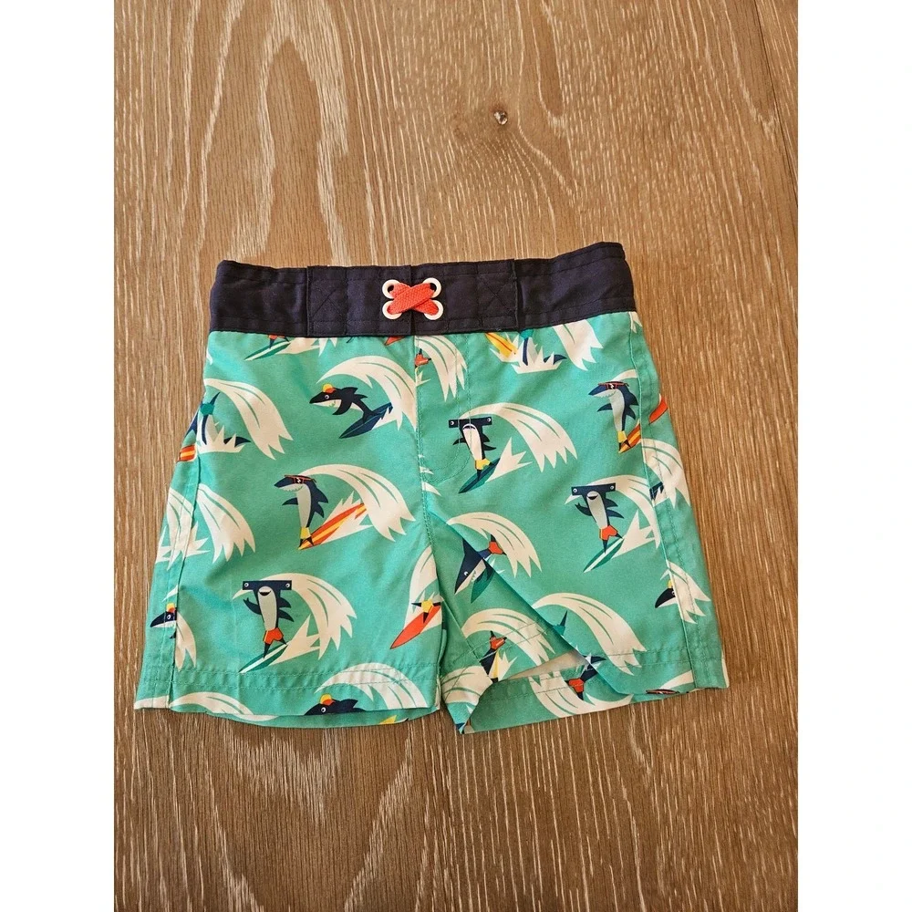 Cat‎ and jack baby boy swim trunks 12 mos